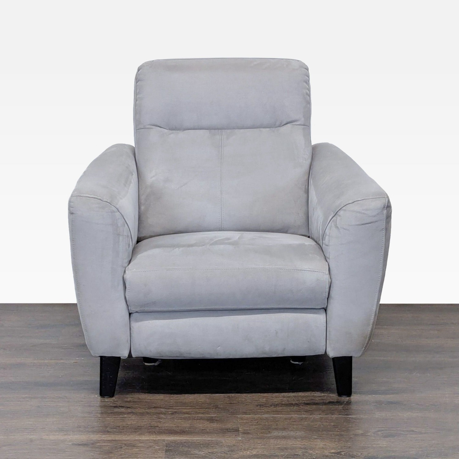 Jason Furniture Modern Grey Recliner Armchair  - image-9