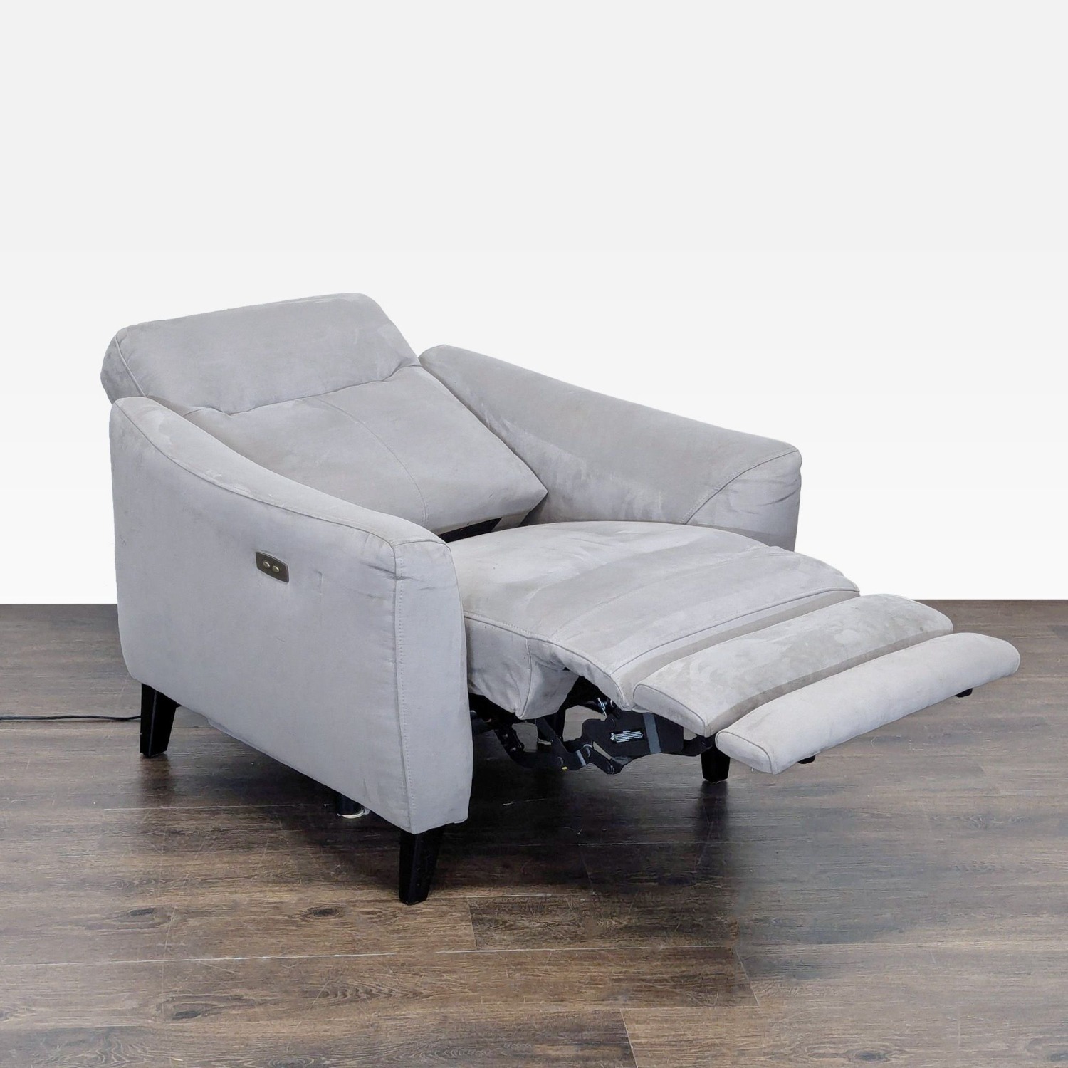 Jason Furniture Modern Grey Recliner Armchair  - image-8