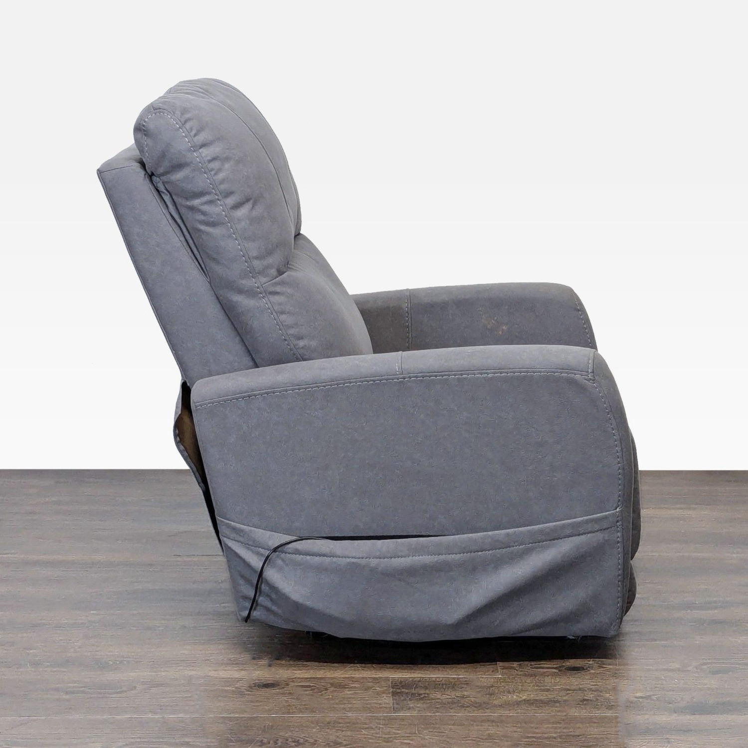 MotoMotion Power Recliner Lounge Chair in Gray - image-3