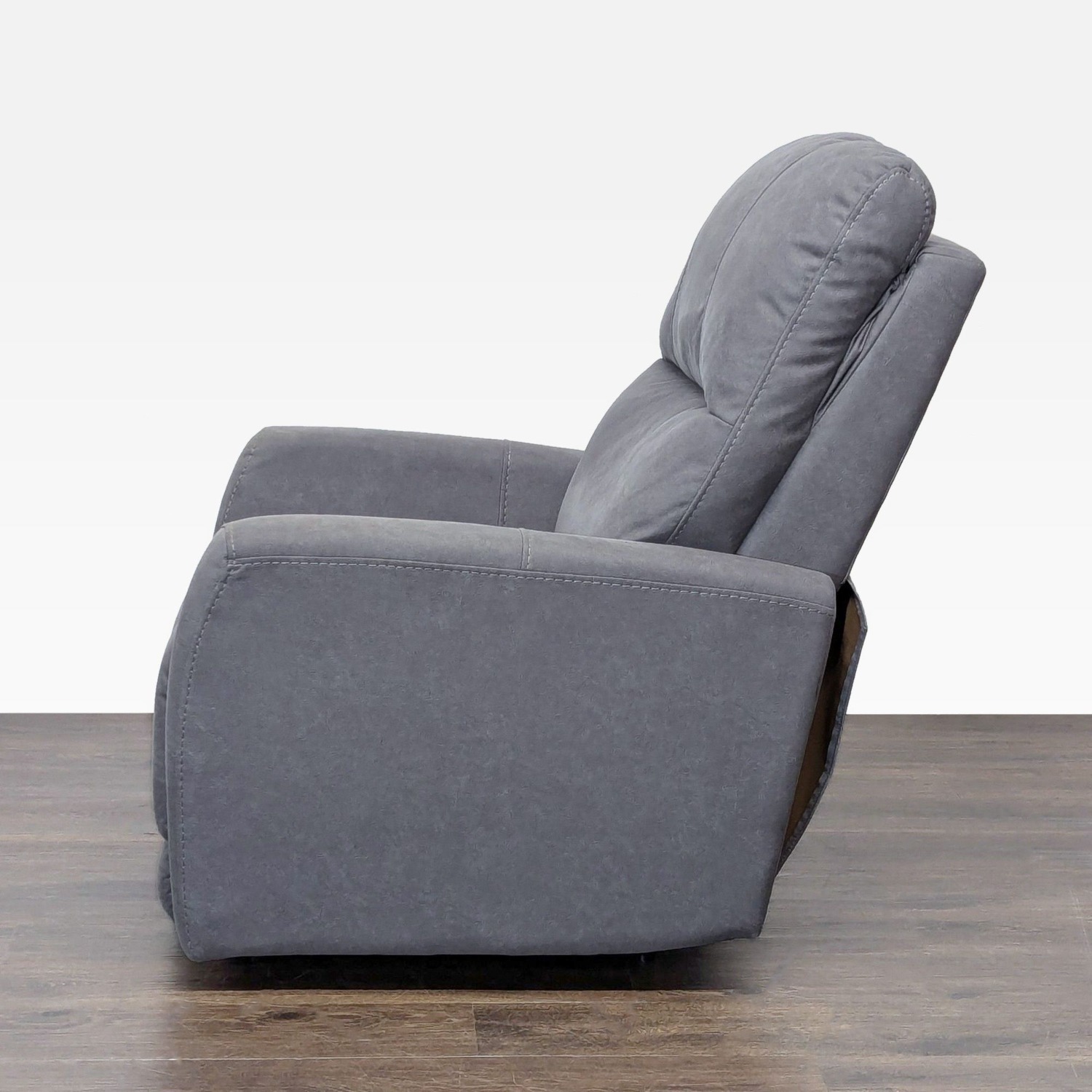 MotoMotion Power Recliner Lounge Chair in Gray - image-7