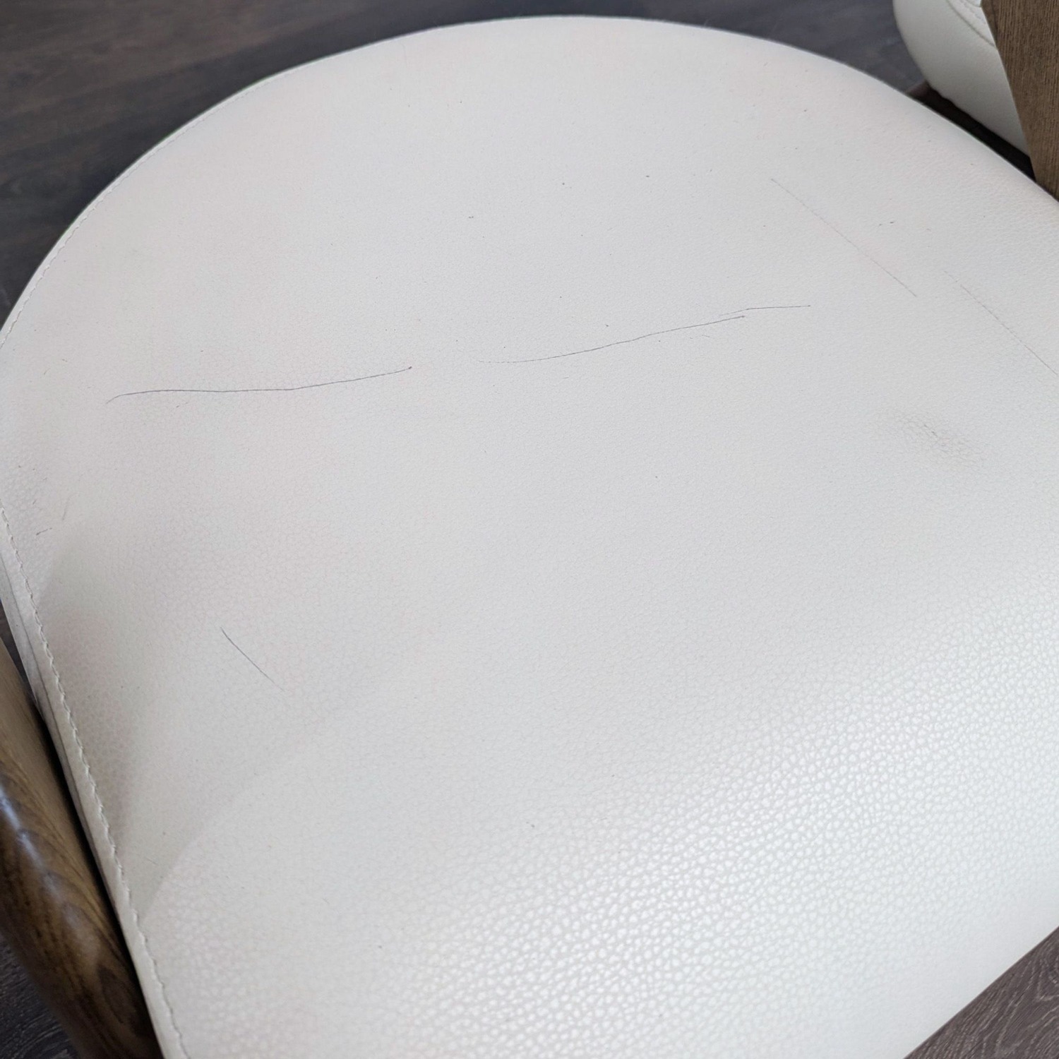 Lucas Mid-Century Cream & Walnut Dining Chair	 - image-11