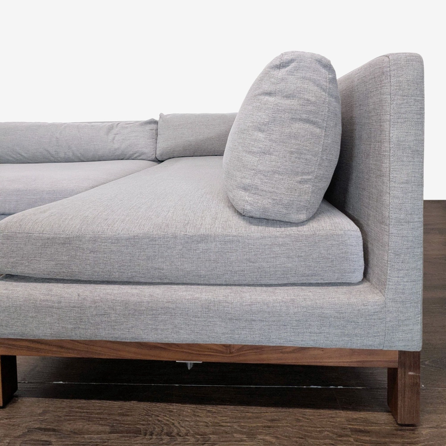Interior Define Jasper Grey Sectional Sofa  - image-5