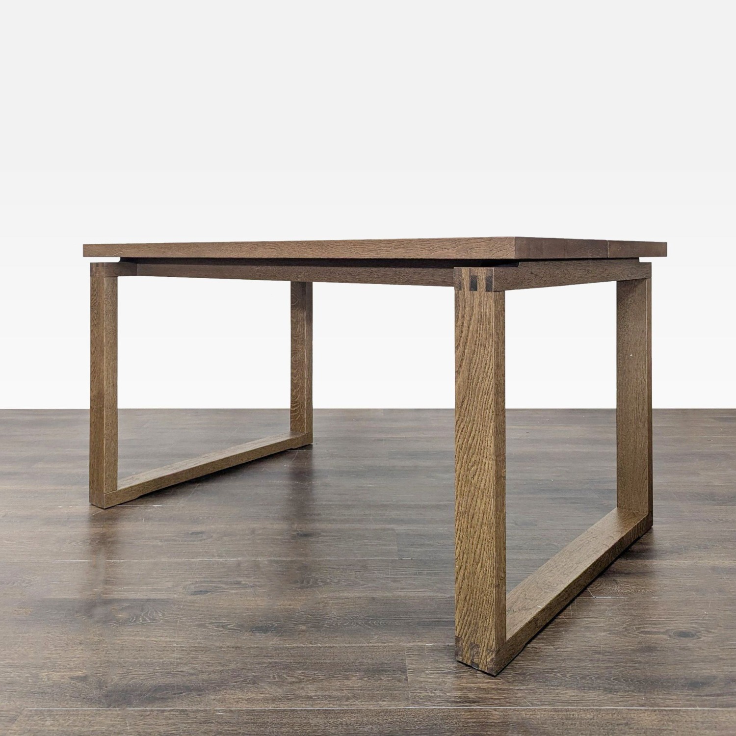 Wood Sled Base Dining Table - image-5