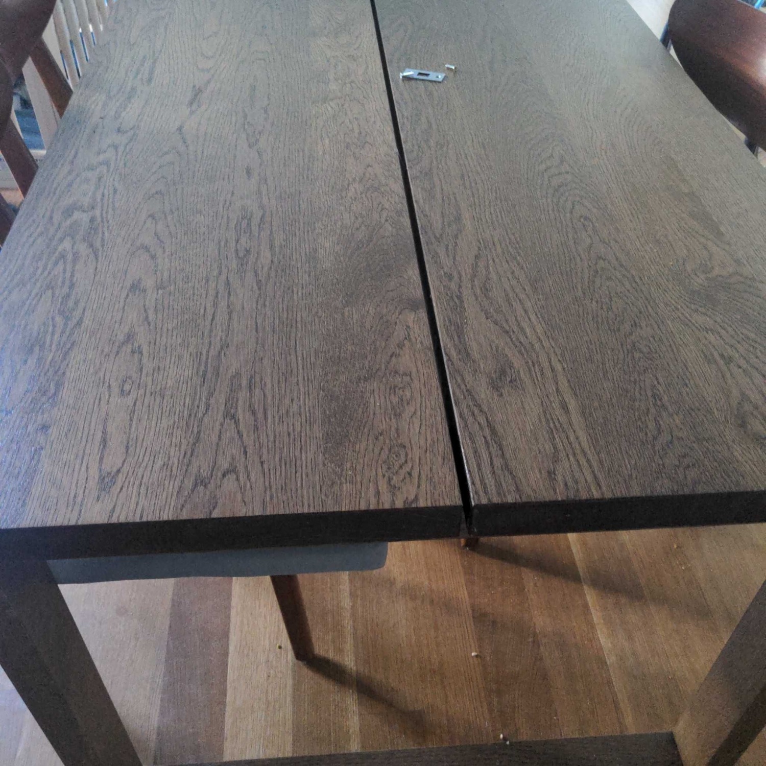 Wood Sled Base Dining Table - image-1