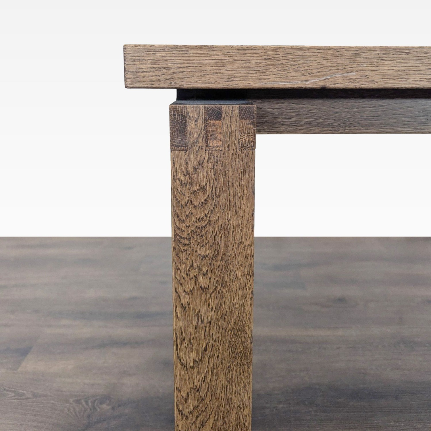 Wood Sled Base Dining Table - image-6