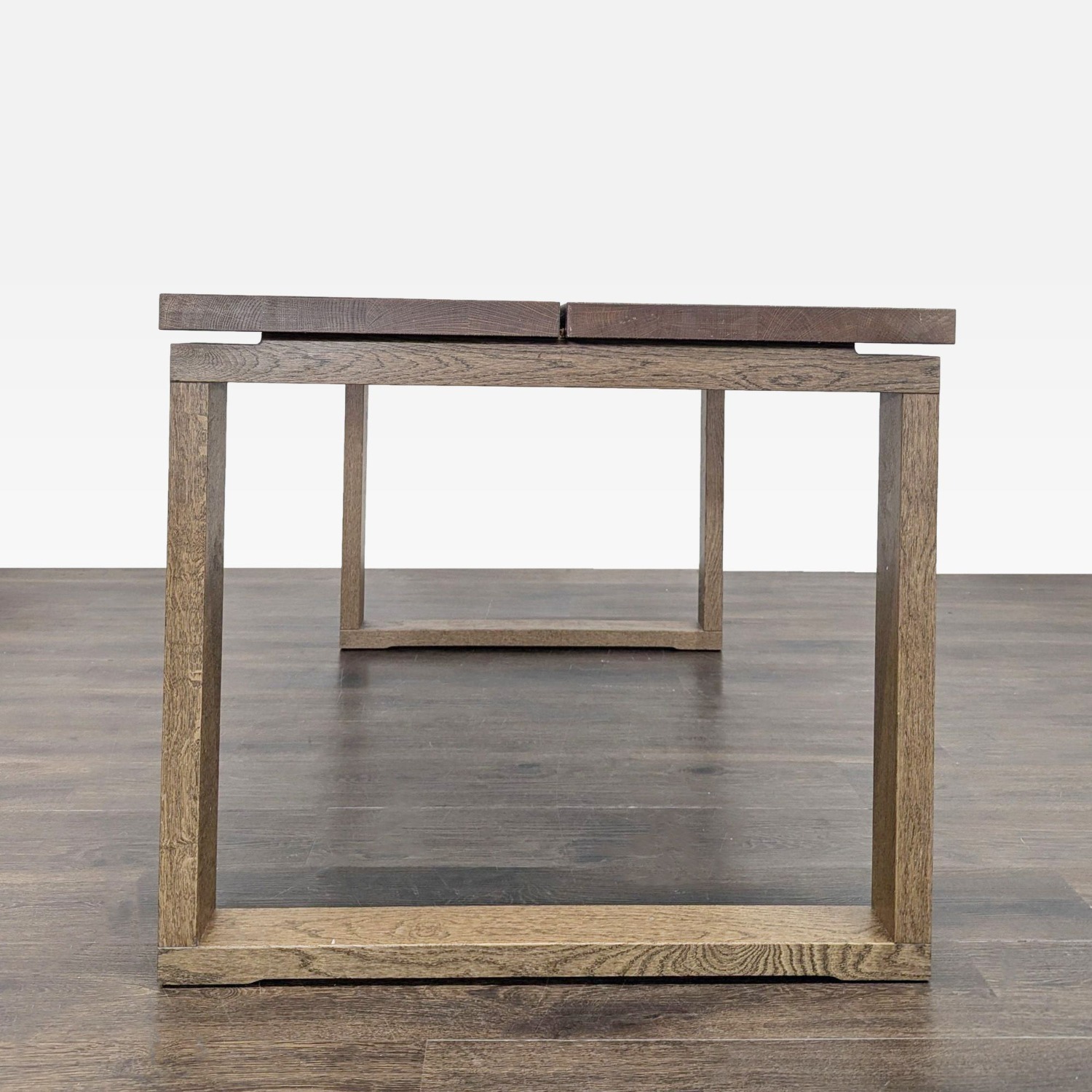 Wood Sled Base Dining Table - image-2