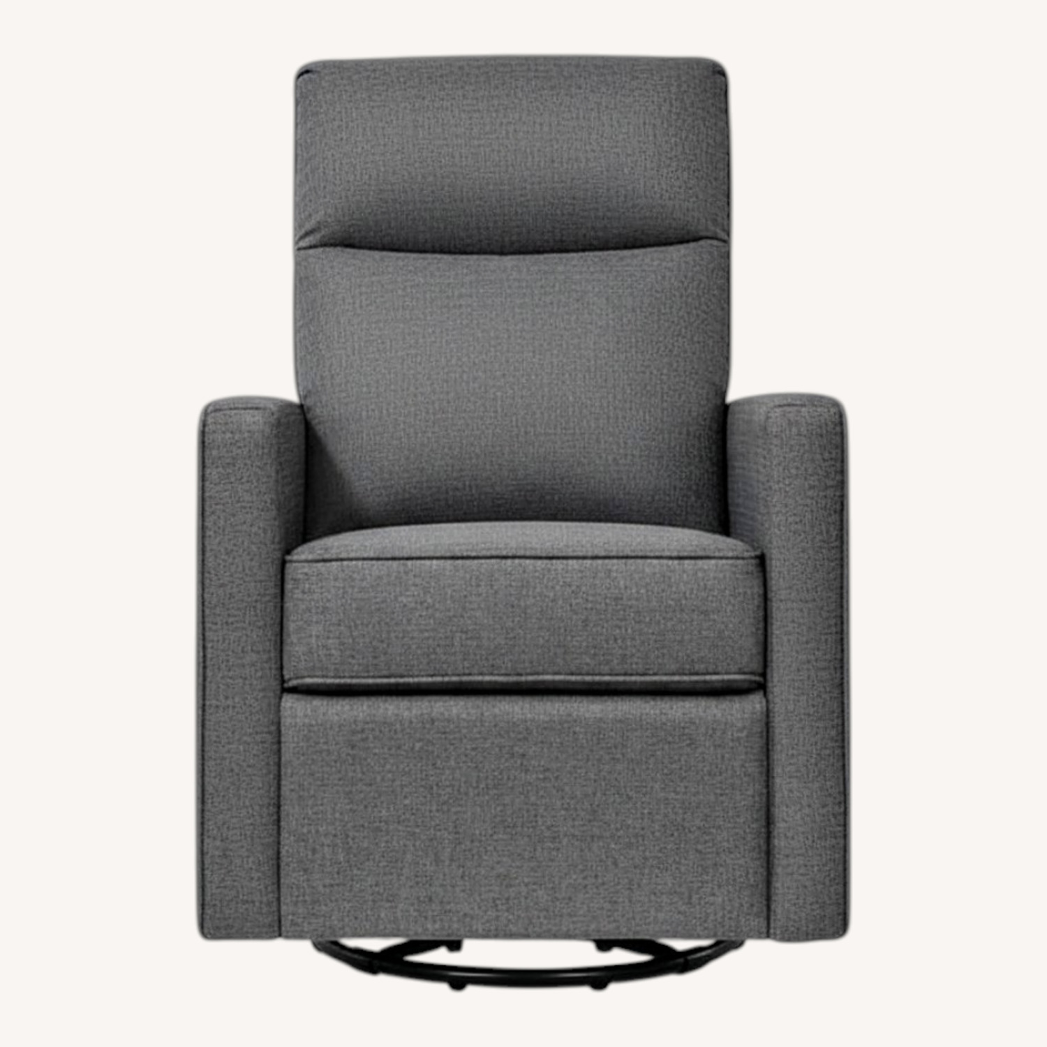 Davinci Gabby Modern Gray Swivel Lounge Chair - image-0
