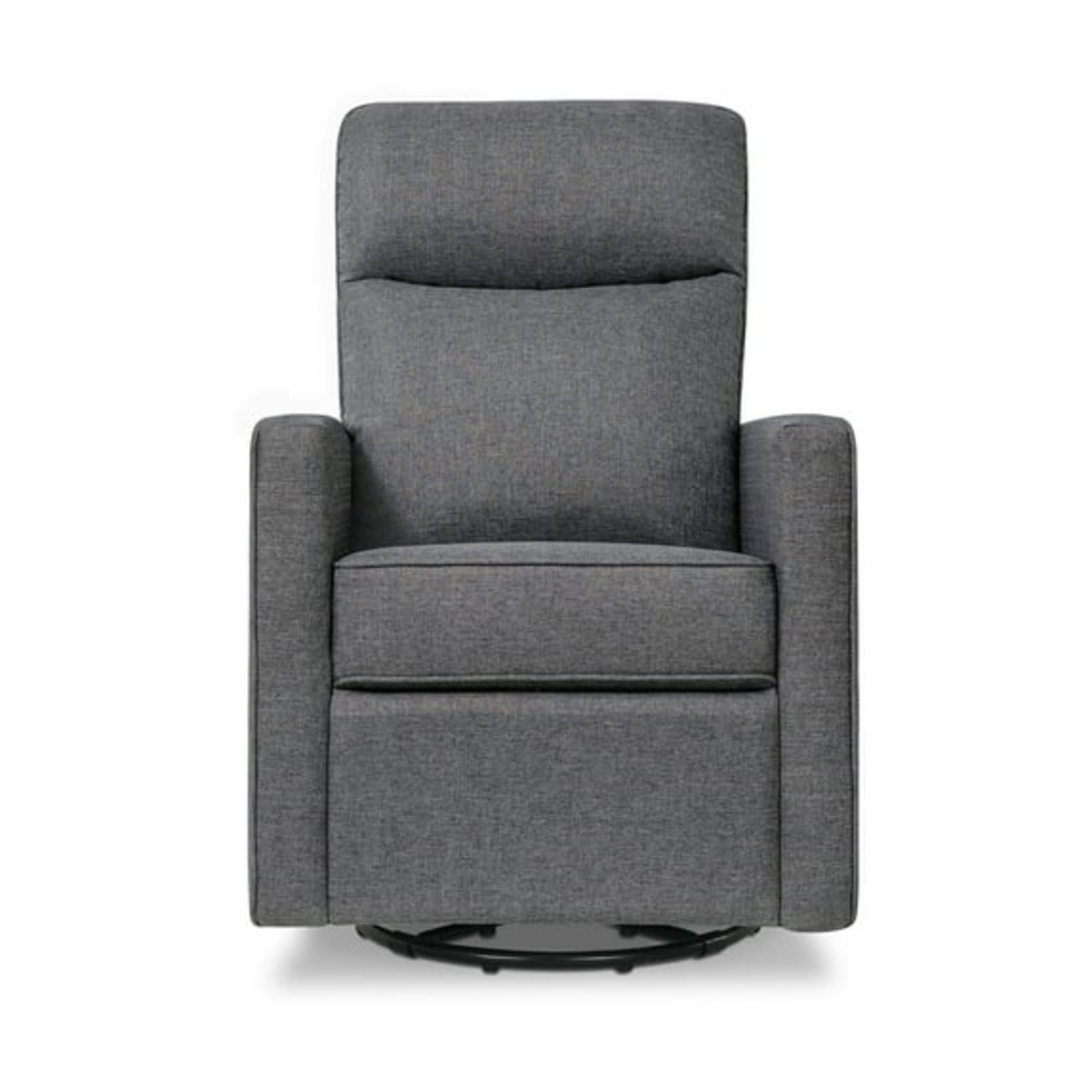 Davinci Gabby Modern Gray Swivel Lounge Chair - image-7