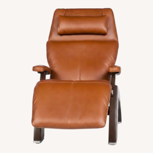 Used Human Touch PC-510 Brown Leather Electric Zero for sale on AptDeco
