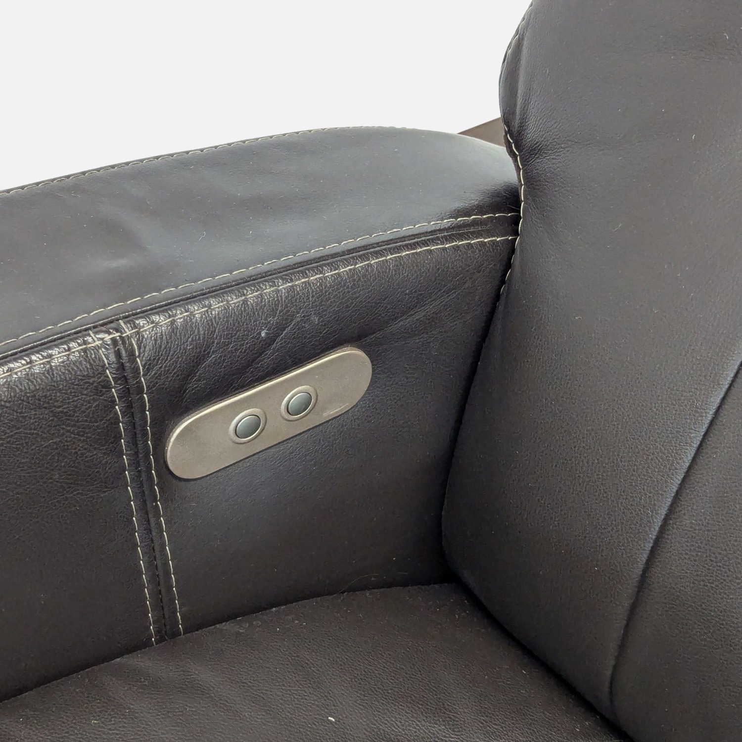 Positive Posture Leather Electric Lounge Recliner  - image-7