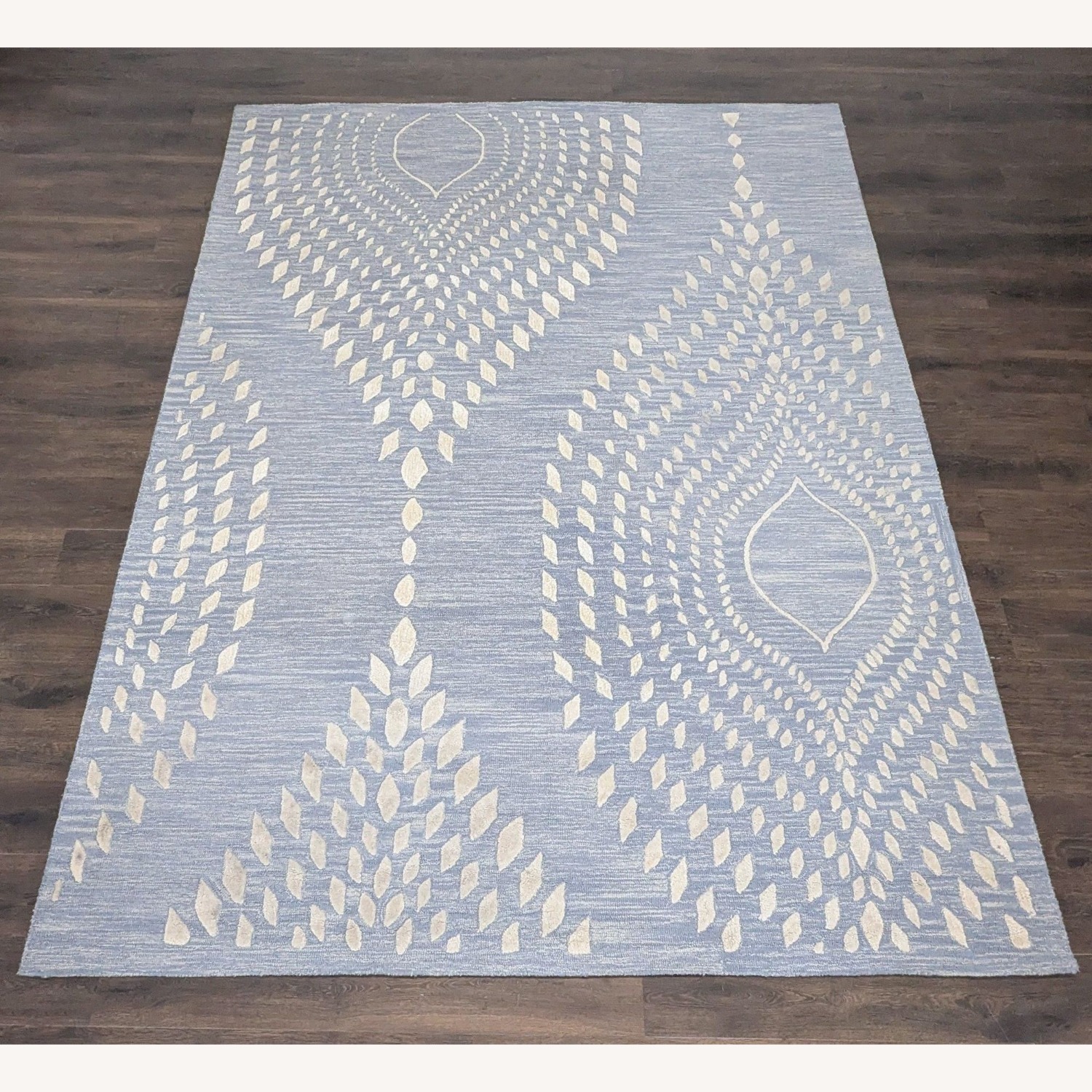 Safavieh Blue & Ivory Textured Modern Rug 8x10 - image-6