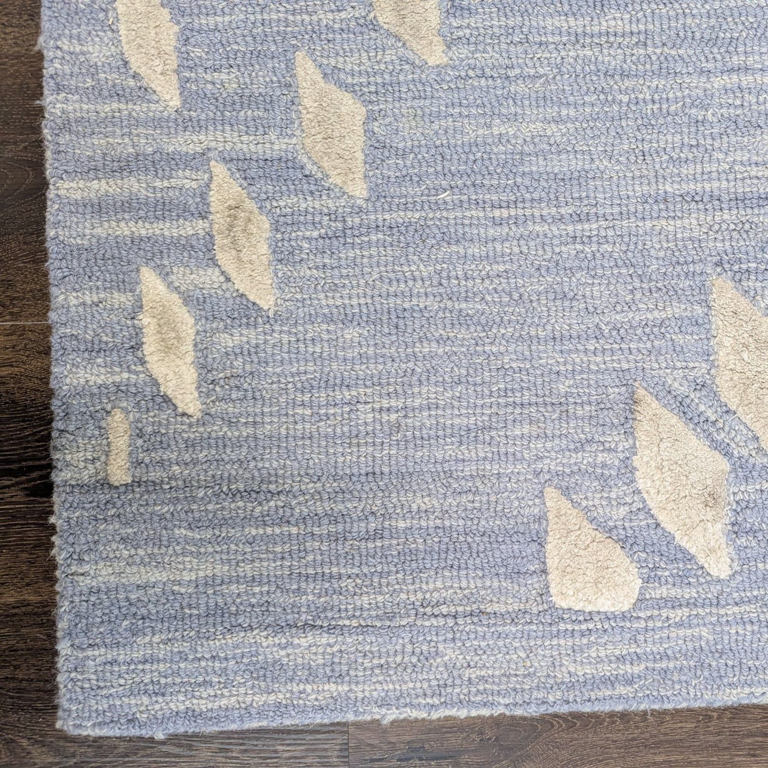 Safavieh Blue & Ivory Textured Modern Rug 8x10 - image-3