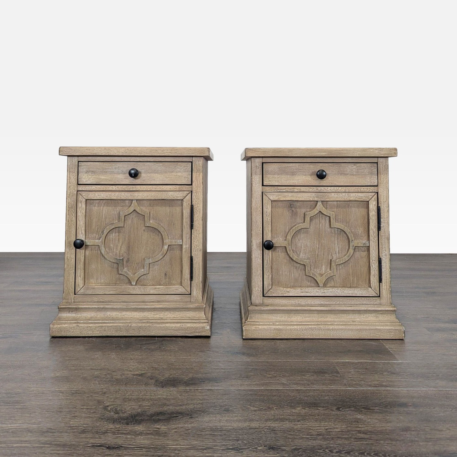 Pair of Pottery Barn Lorraine Nightstands - image-10