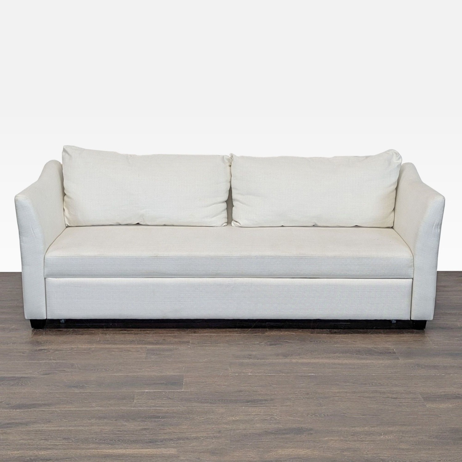 Pottery Barn York Slope Arm Modern Cream Sleeper  - image-11