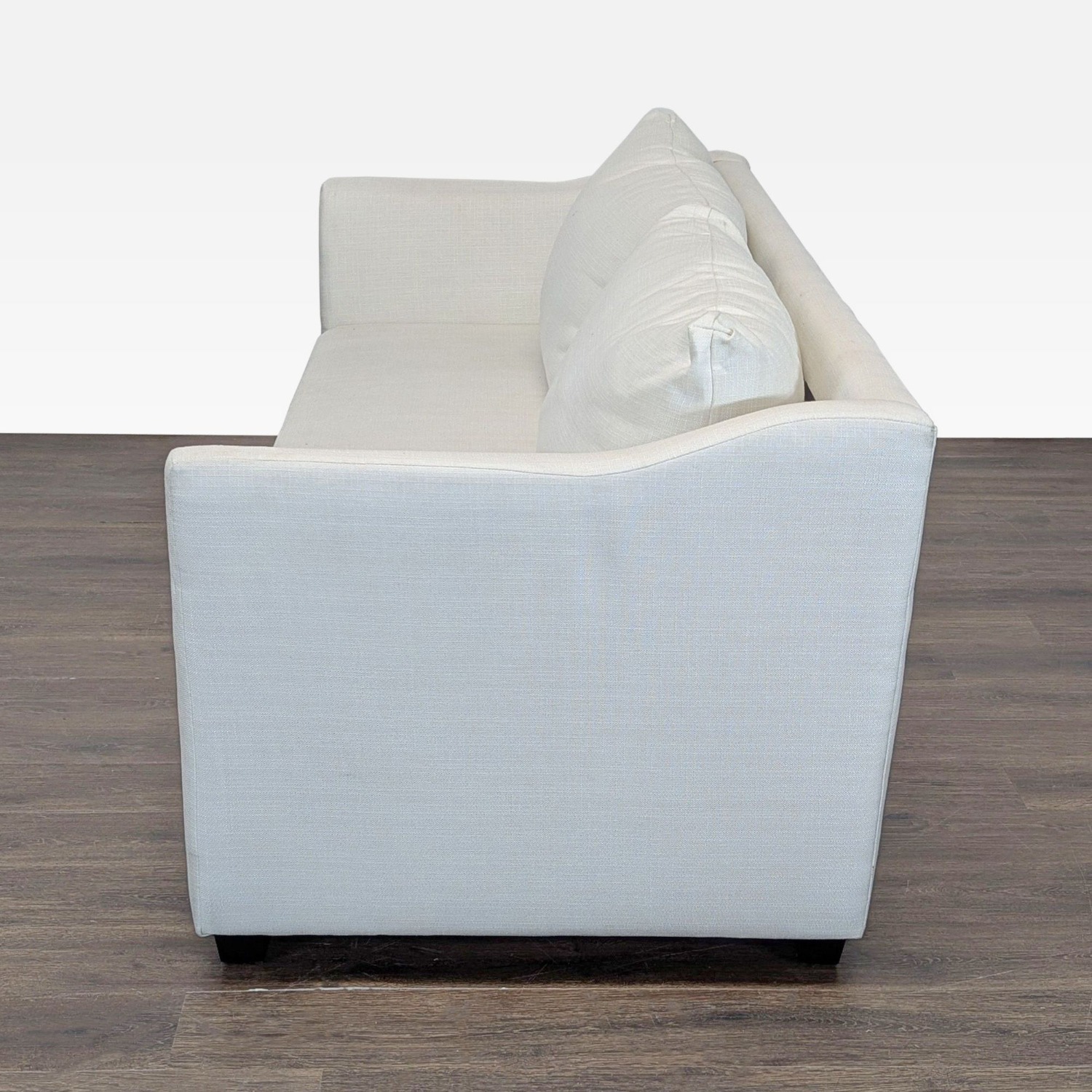 Pottery Barn York Slope Arm Modern Cream Sleeper  - image-8