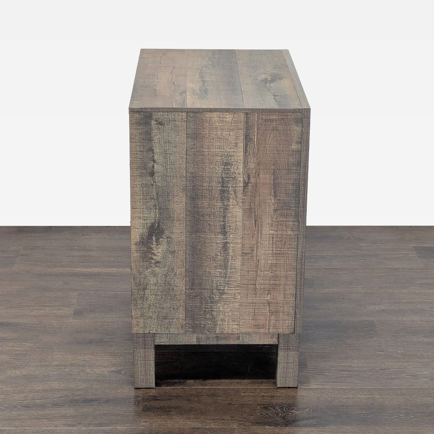 Crown Mark Rustic Two Drawer Nightstand - image-3