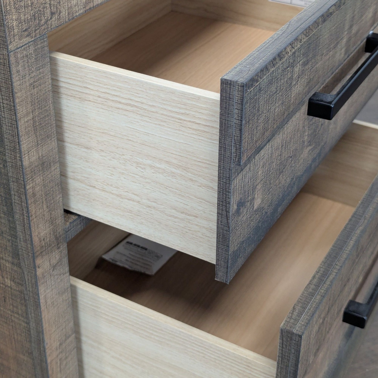 Crown Mark Rustic Two Drawer Nightstand - image-6