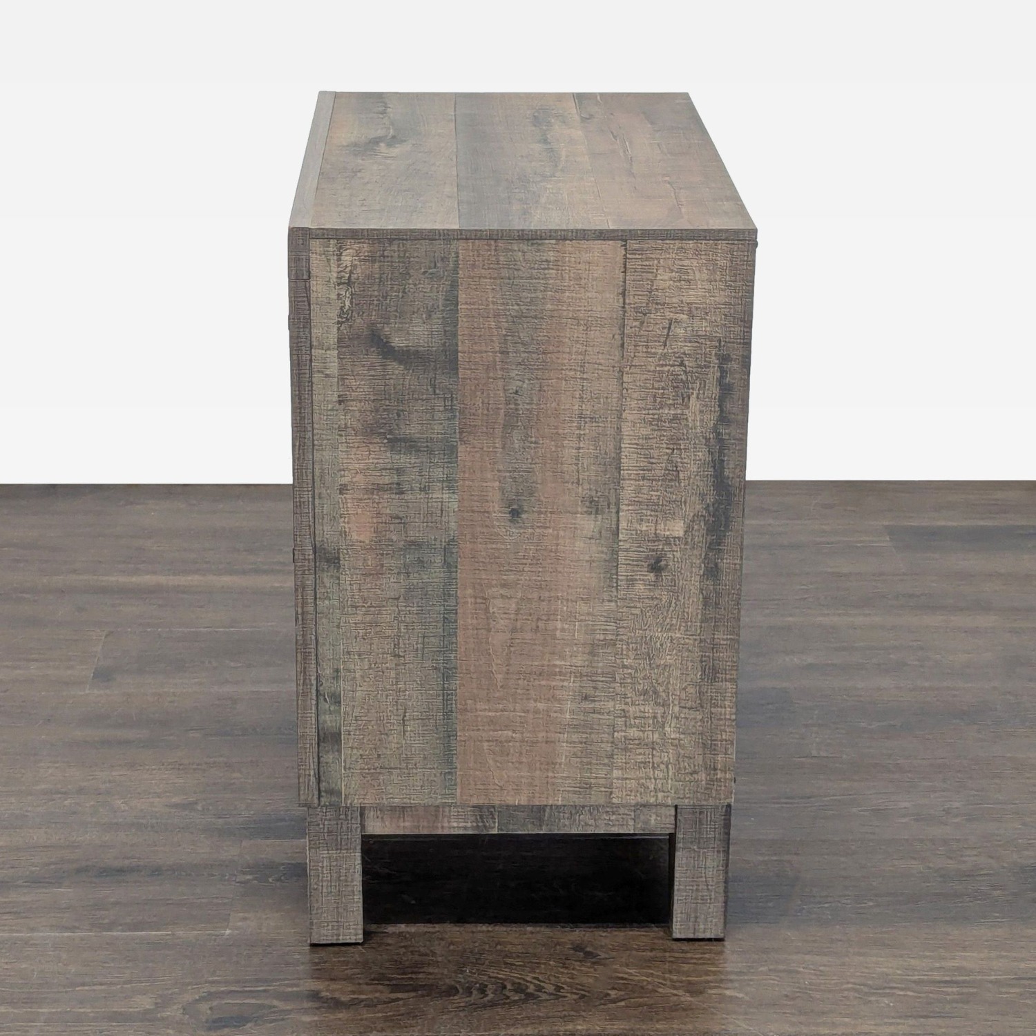 Crown Mark Rustic Two Drawer Nightstand - image-2