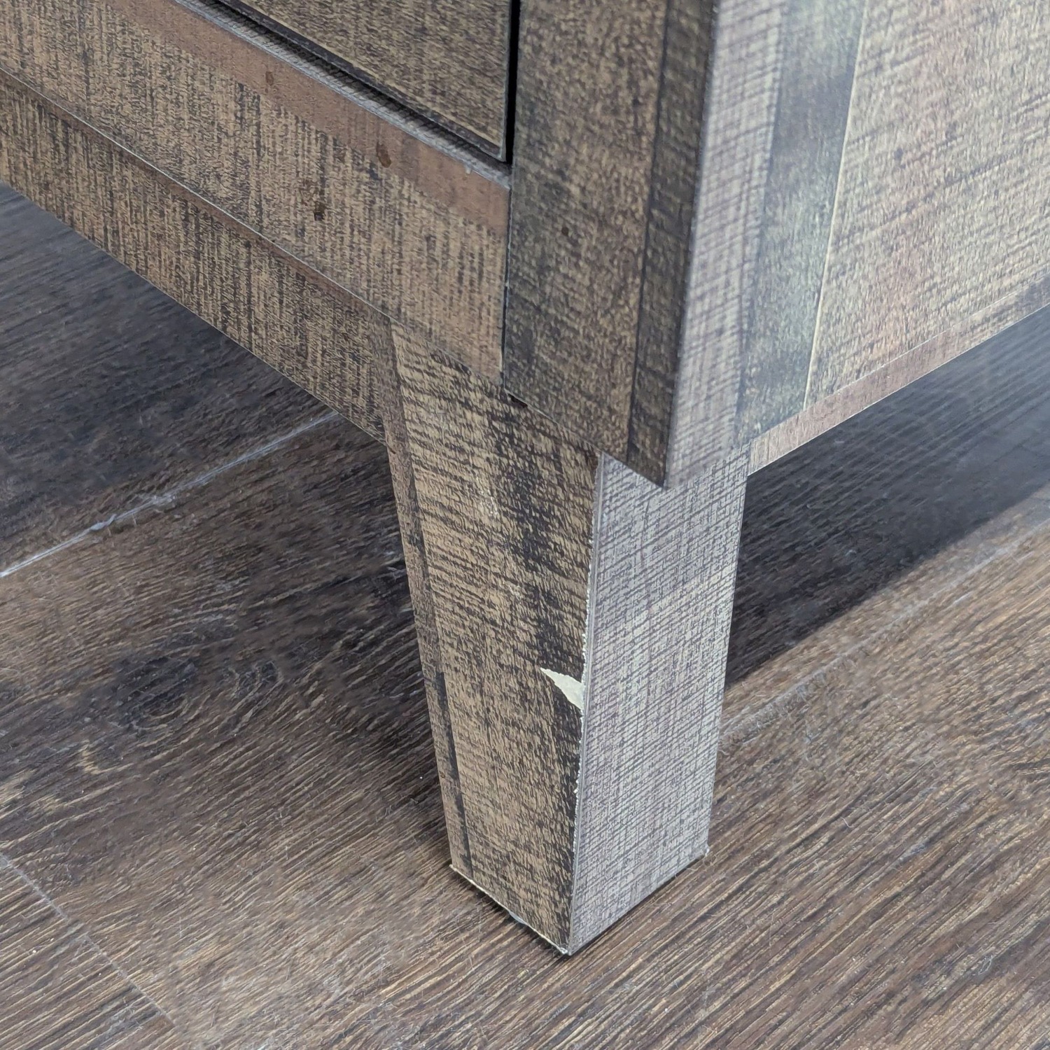 Crown Mark Rustic Two Drawer Nightstand - image-4