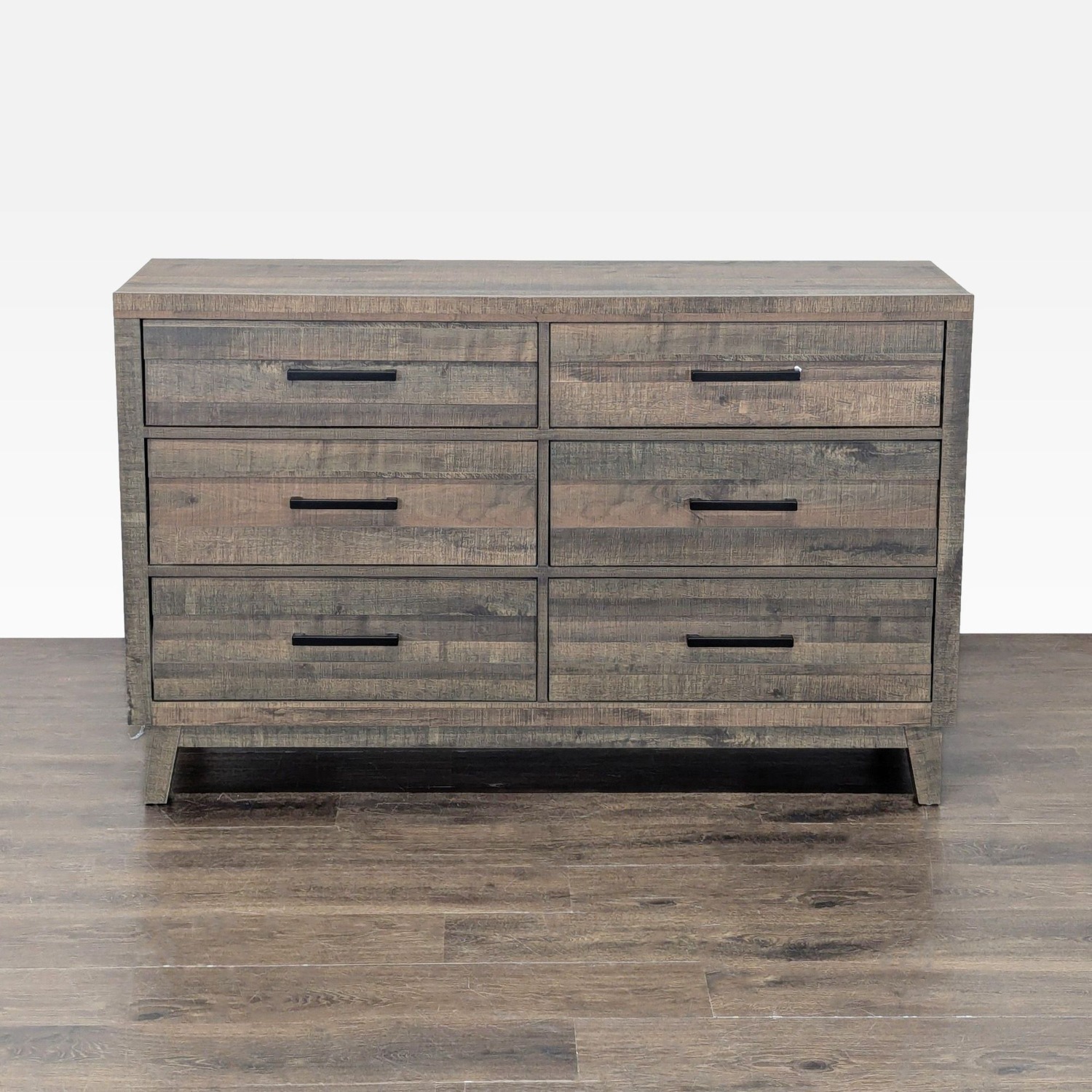 Crown Mark 6-Drawer Rustic Wood Dresser  - image-11