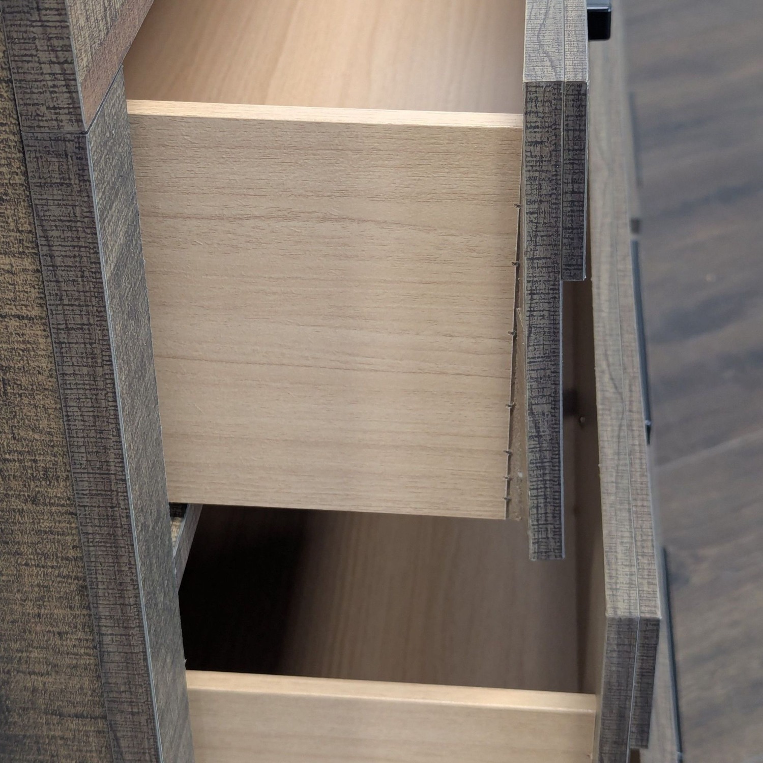 Crown Mark 6-Drawer Rustic Wood Dresser  - image-3