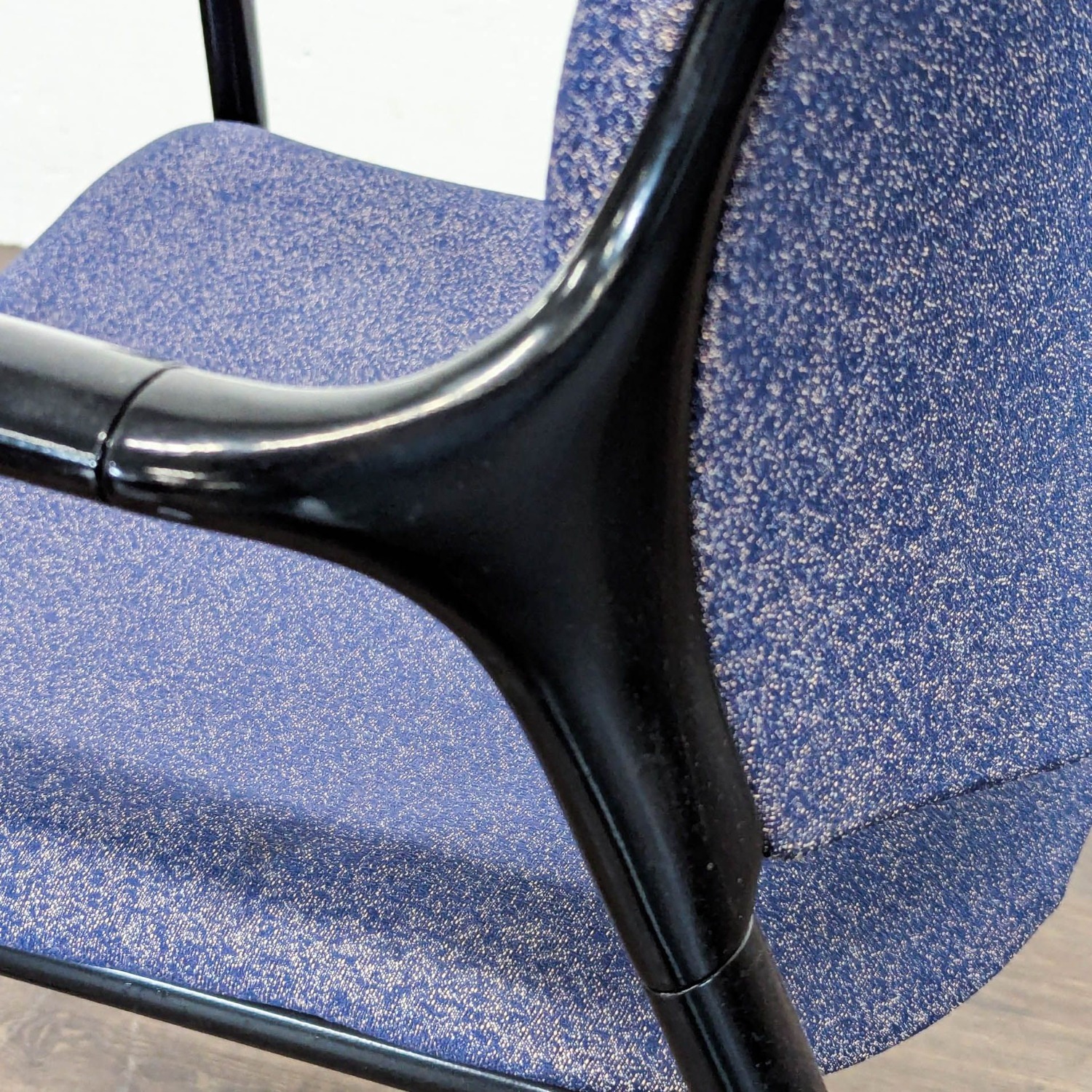 Herman Miller Aside Blue Fabric Guest Chair - image-2