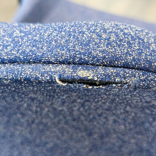 Used Herman Miller Aside Blue Fabric Guest Chair for sale on AptDeco