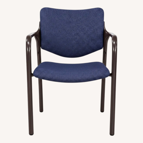 Used Herman Miller Aside Blue Fabric Guest Chair for sale on AptDeco