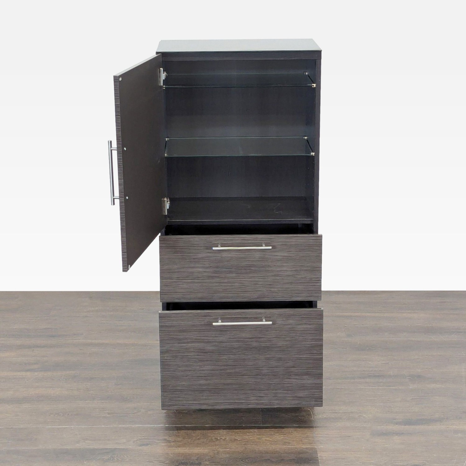 Ikea Besta Two Drawer Storage Cabinet - image-11
