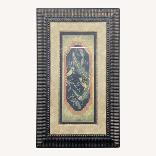 Used Large Chinoiserie Style Framed Artwork for sale on AptDeco