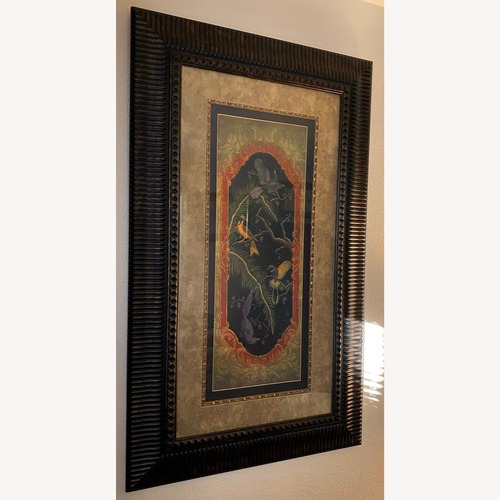 Used Large Chinoiserie Style Framed Artwork for sale on AptDeco