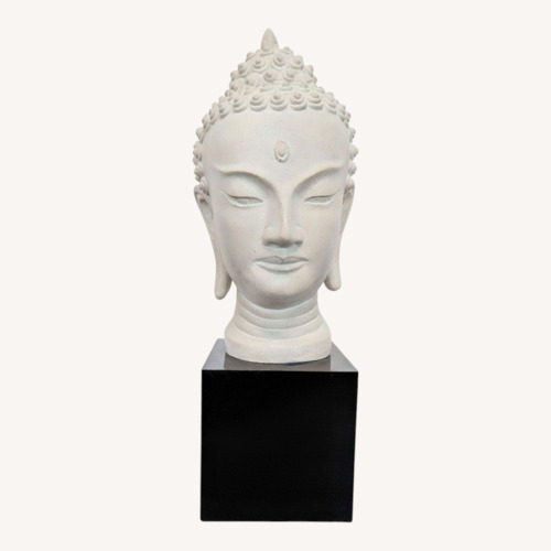 Used Vintage Austin Productions Buddha Head Sculpture for sale on AptDeco