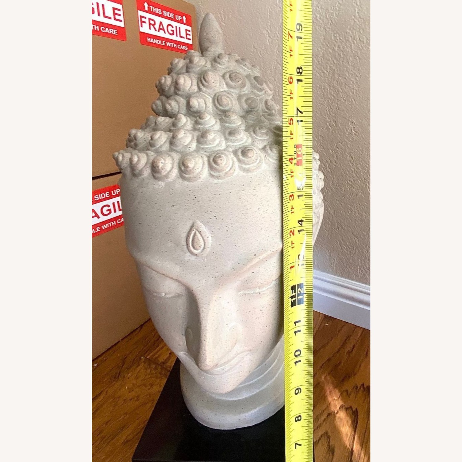 Vintage Austin Productions Buddha Head Sculpture - image-2