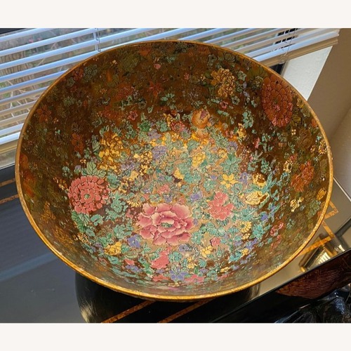 Used Vintage Satsuma "Thousand Flowers" Bowl for sale on AptDeco