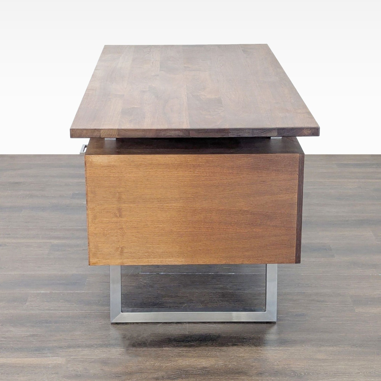 Crate & Barrel Clybourn Modern Executive Desk - image-10