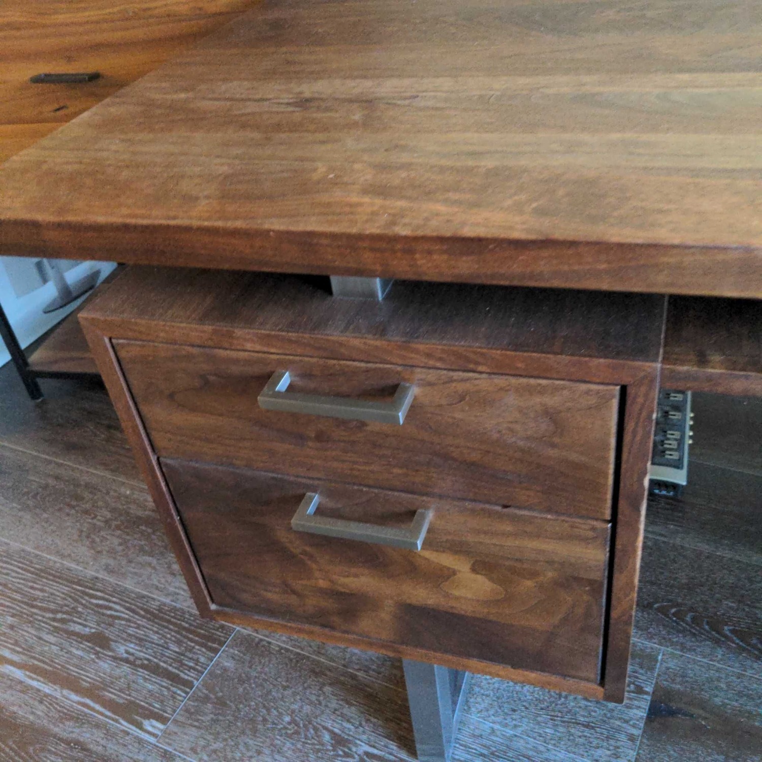 Crate & Barrel Clybourn Modern Executive Desk - image-3