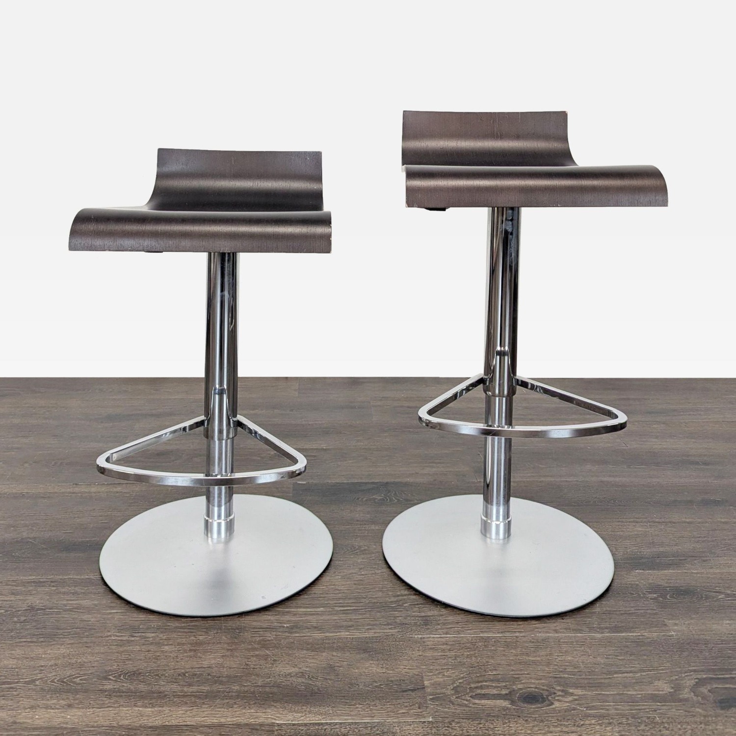 Pair of Ligne Roset Pam Bar Stools - image-12