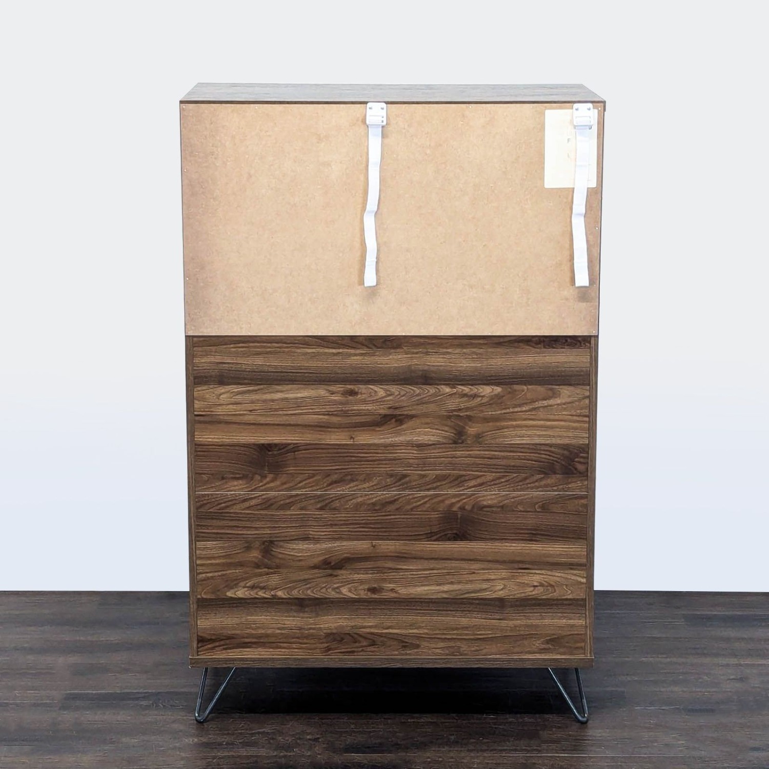 South Shore Olvyn Modern 5-Drawer Walnut Dresser - image-7