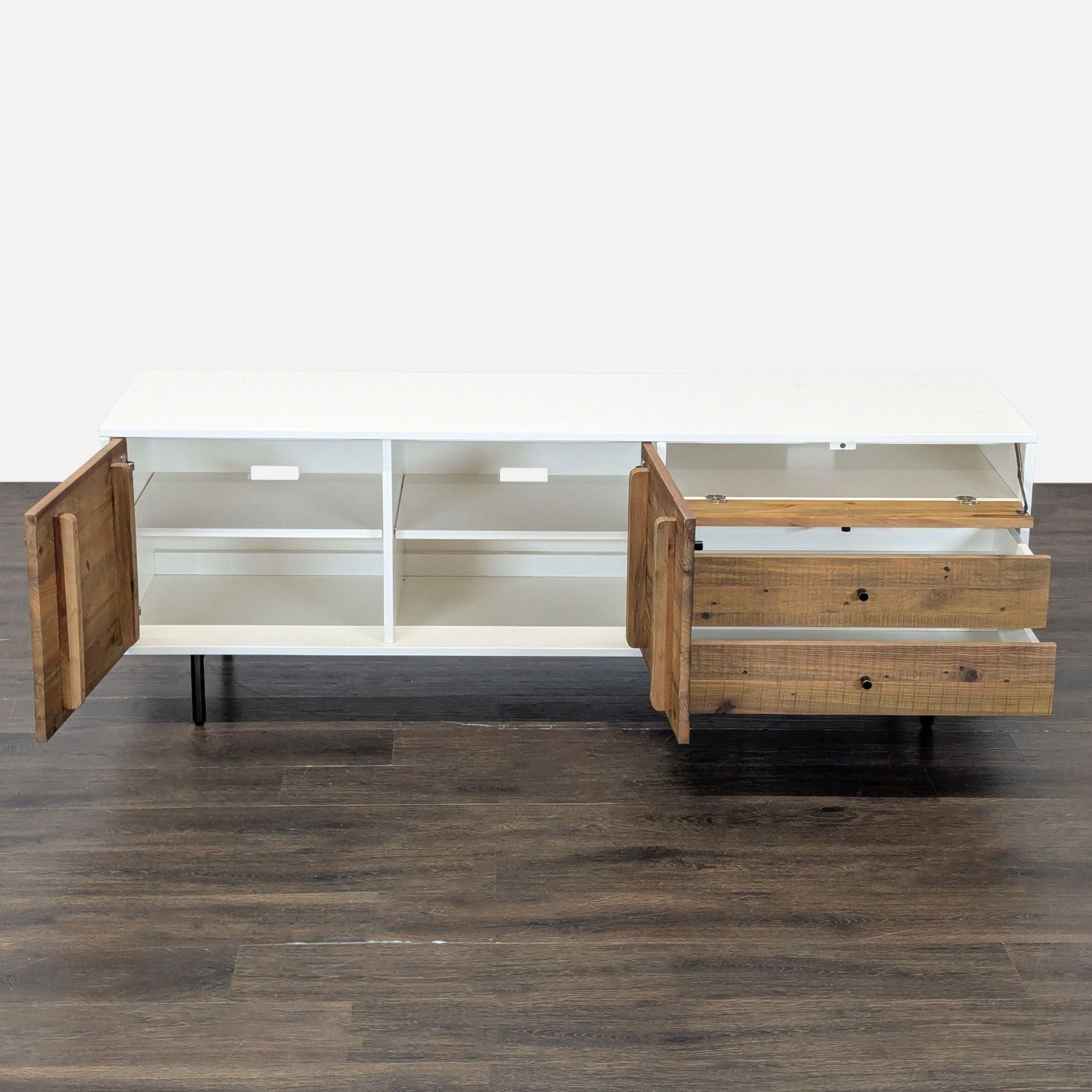 West Elm Reclaimed Wood Media Console - image-9