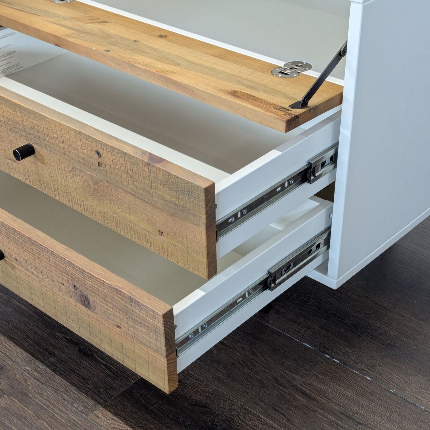 West Elm Reclaimed Wood Media Console - image-1