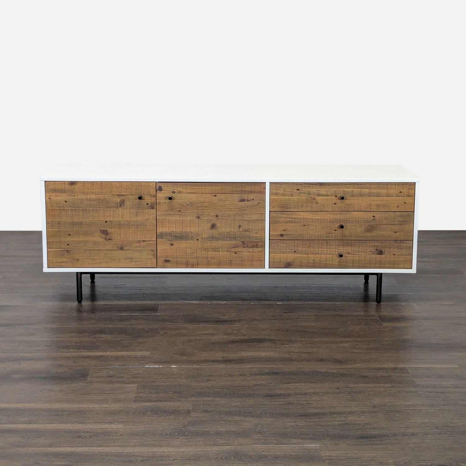 West Elm Reclaimed Wood Media Console - image-10