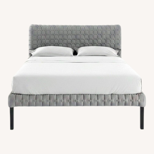 Used Ligne Roset Ruche High Headboard Fabric Bed for sale on AptDeco