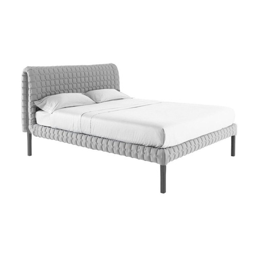 Used Ligne Roset Ruche High Headboard Fabric Bed for sale on AptDeco