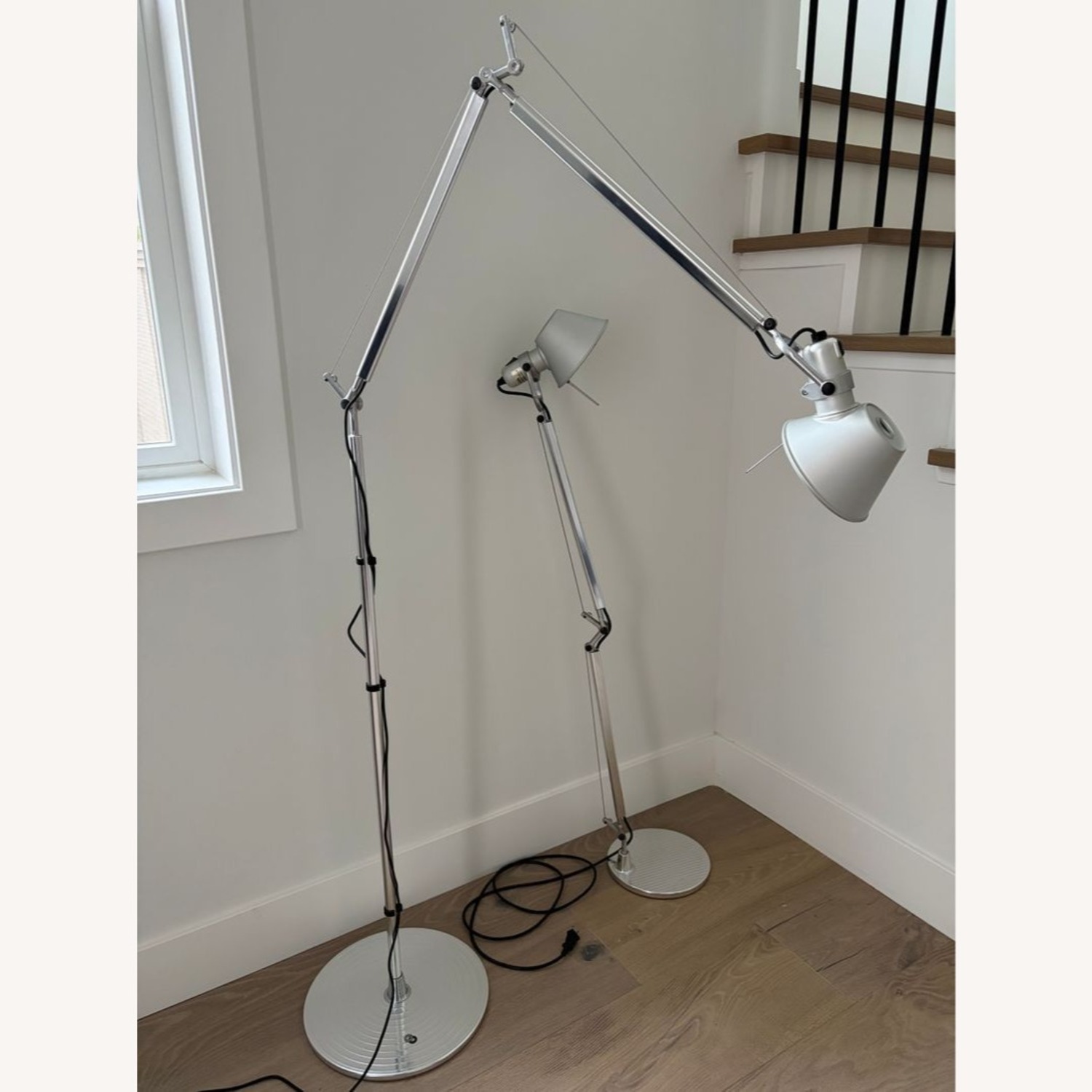 Artemide Tolomeo Adjustable Silver Floor Lamp  - image-1