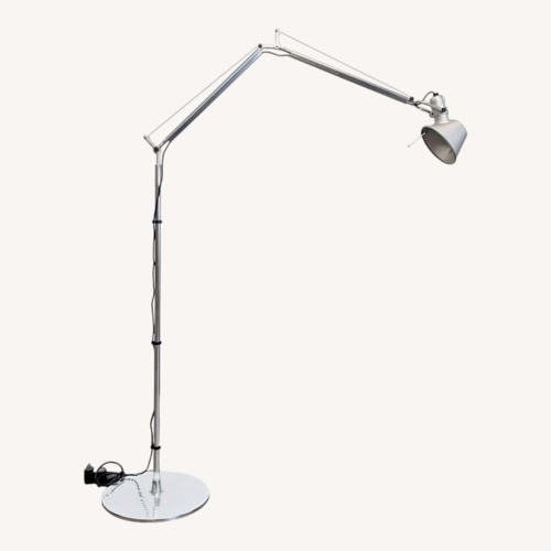 Used Artemide Tolomeo Adjustable Silver Floor Lamp  for sale on AptDeco