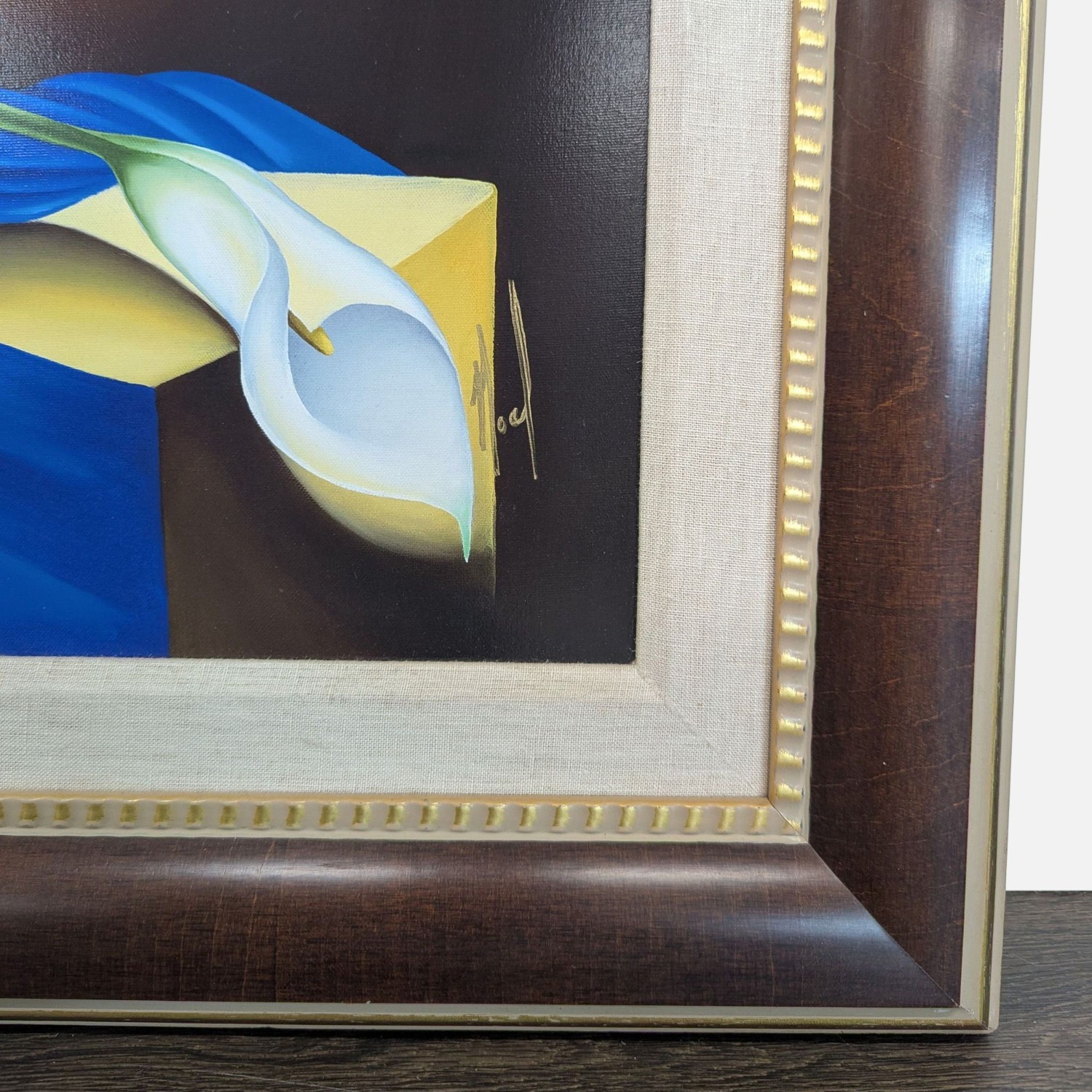 Noel Suarez Framed ‚Callas I‚ Still Life Print Wall Art - image-6