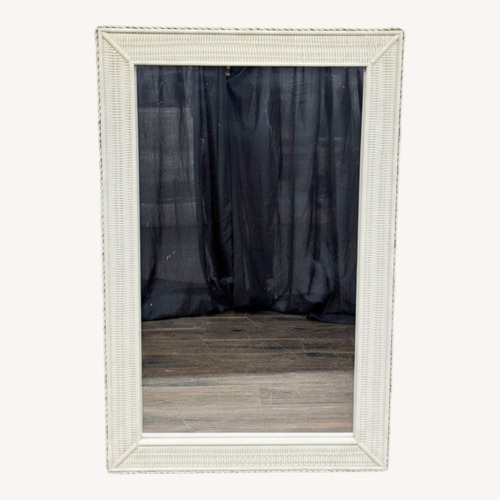 Used Wicker Floor Mirror for sale on AptDeco