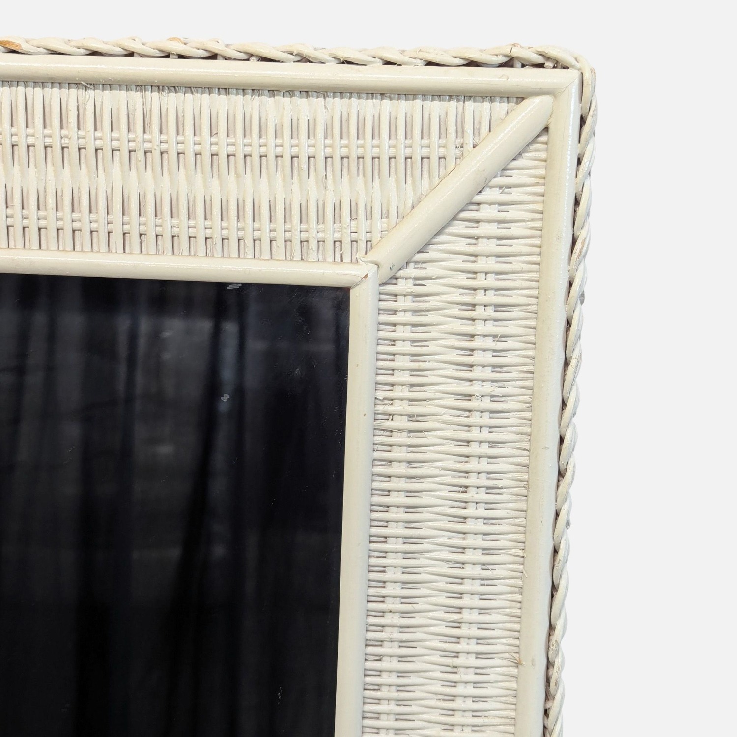 Wicker Floor Mirror - image-4
