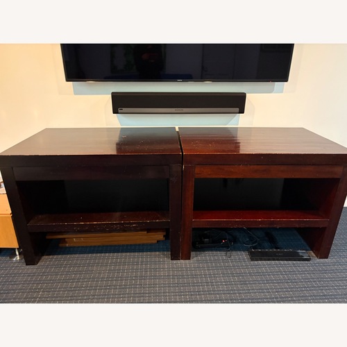 Used Baker Barbara Barry Side Table Set of Two for sale on AptDeco