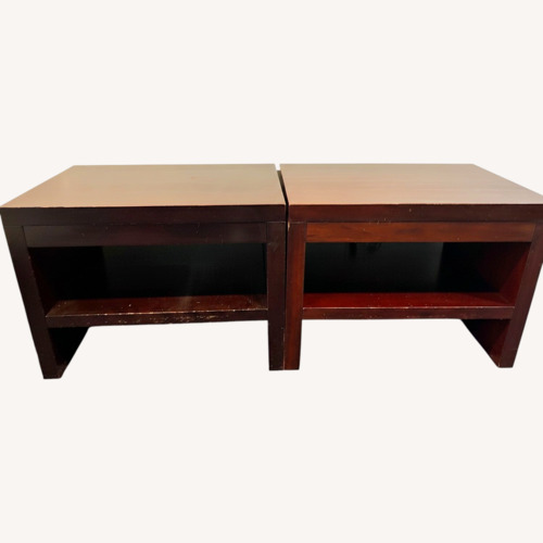 Used Baker Barbara Barry Side Table Set of Two for sale on AptDeco